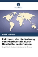 EliséE Gbegnon | Faktoren, Die Die Nutzung Von Photovoltaik Durch Haushalte...