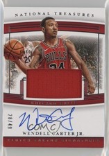 2019-20 Panini National Treasures 28/49 Wendell Carter Jr #CF-WCJ Auto rf2