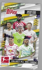 2021-22 TOPPS BUNDESLIGA SOCCER SEALED HOBBY 12 BOX  CASE