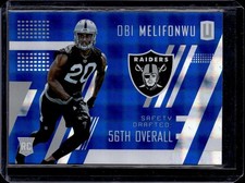 2017 Panini Unparalleled #214 Obi Melifonwu Blue #/15