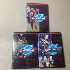 2012 DRUM CORPS INTERNATIONAL World Championships Lot Of 3 (4 Discs) DVD DCI