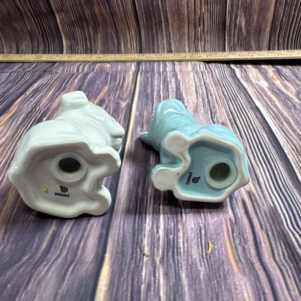 Coctelera de sal y pimienta de gres English Bulldog Frenchie para perro Foto 3 de 4