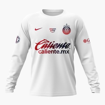 Personalized LIGA MX Chivas Guadalajara 2026-27 Away Design Long Sleeve Shirt