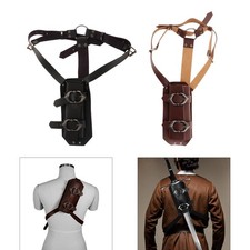 Housse d'épée réglable Bandoulière réglable Accessoires de costume de