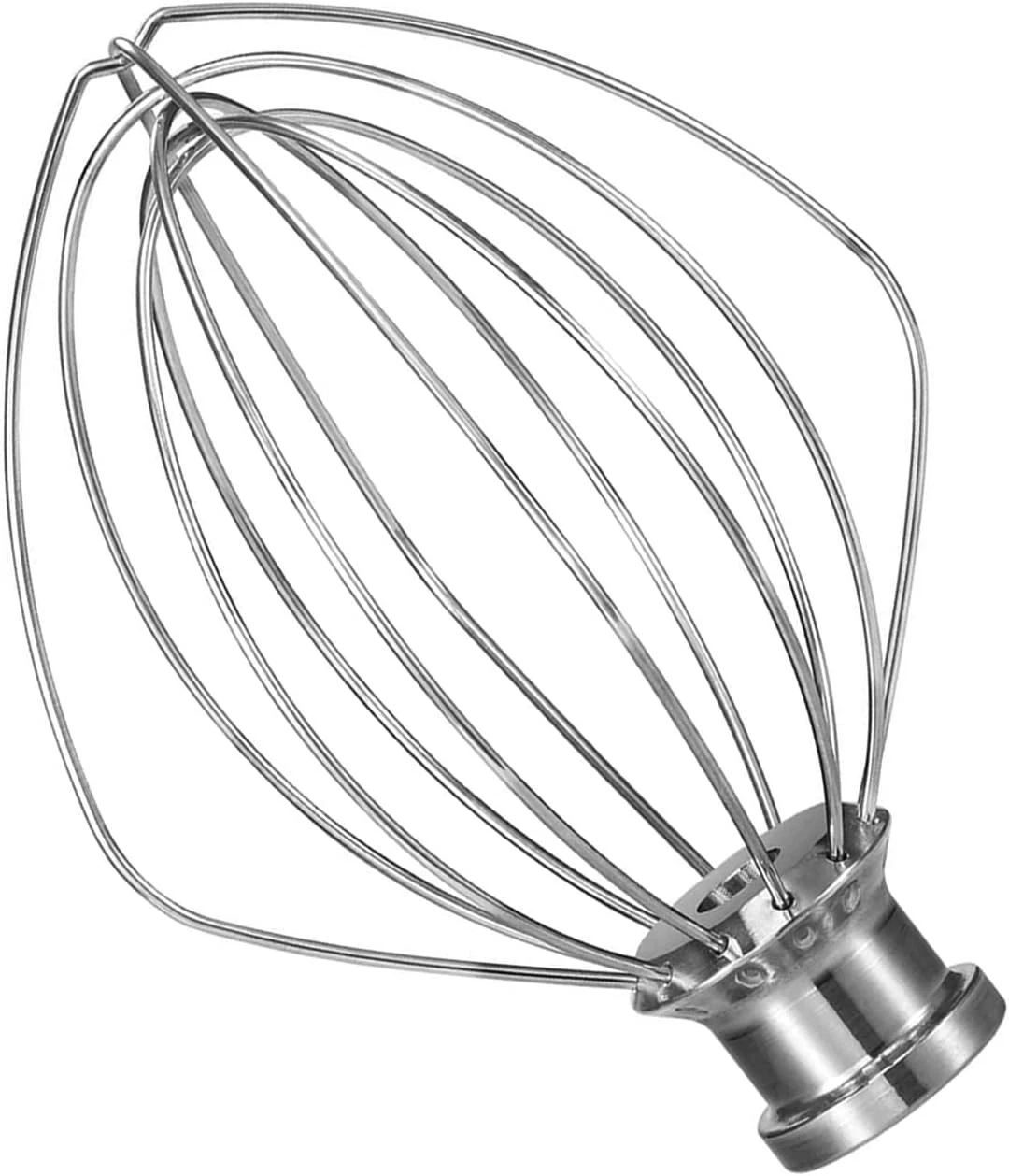 KN256WW Stainless Steel Whisk Attachment for KitchenAid For 6 Quart Bowl-Lift