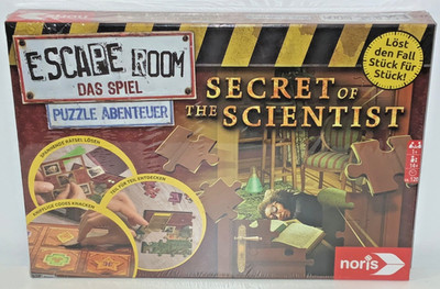 Secret of the Scientist Escape Room Das Spiel Puzzle Abenteuer Neu OVP Noris