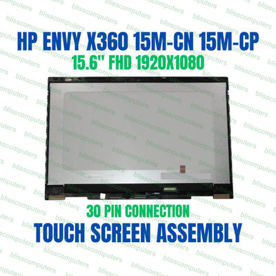 HP Envy x360 15-cp0000 15.6'' Touch Screen FHD LCD Assembly Bezel P/N L10211-110