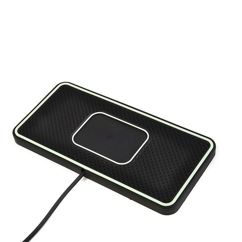 Kabelloses Ladepad Auto-Startrampe Kabellos Mit Kabel QI-Standard Schwarz - Zdjęcie 4 z 22