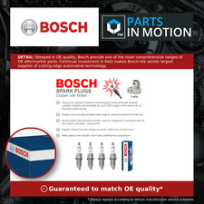 Spark Plugs Set 4x fits SEAT IBIZA 1.2 1.4 1.6 02 to 15 Bosch 101905601B Quality