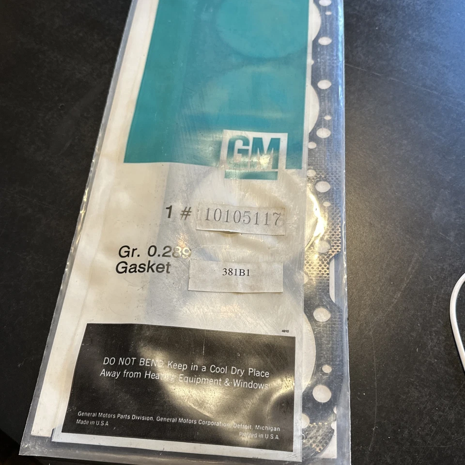 Прокладка головки блока цилиндров двигателя GM 10105117 для Chevy GMC 5,0 л 5,7 л 1984-2002 годов выпуска от оригинального производителя - Изображение 4 из 4