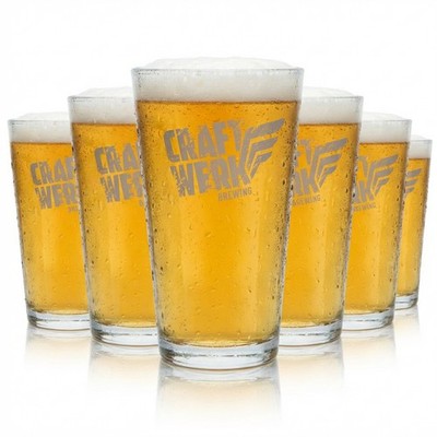 6x Craftwerk Bierglas - 0,3l Bechergläser Set der Craftbeer Brauerei Bitburger