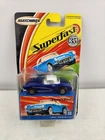 Matchbox 1957 Corvette Blue Superfast 35th Anniversary 1/64 New 2004 Vtg