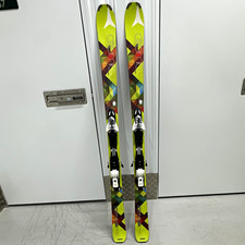 Atomic Affinity Storm 167cm women’s all-mountain skis w/ bindings yellow multi