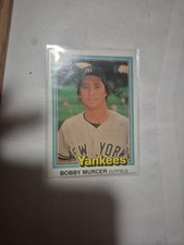 1981 Donruss - Bobby Murcer #111. Error Red Dots On Front Of Uniform. Top Right 