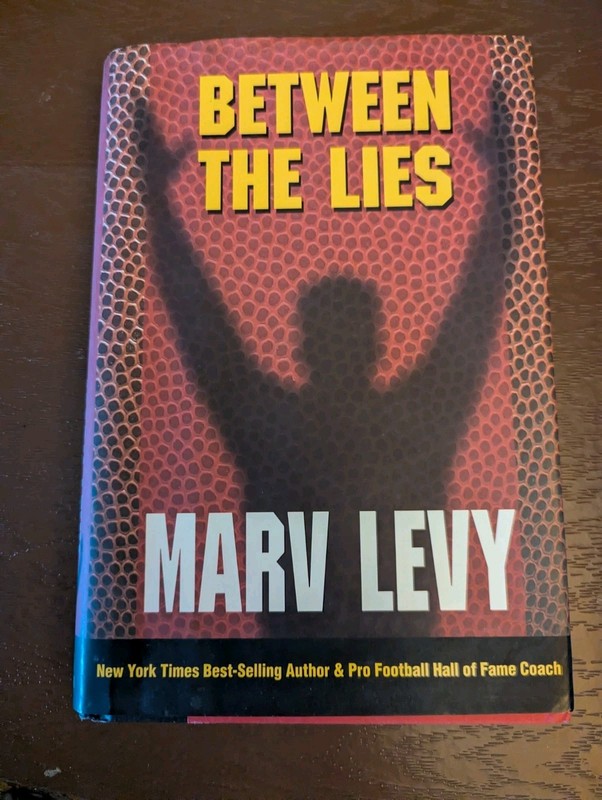 Marv Levy Buffalo Signed Hardcover Book