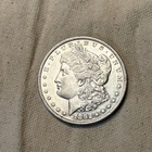 1892-P Morgan Silver Dollar AU Details #DR