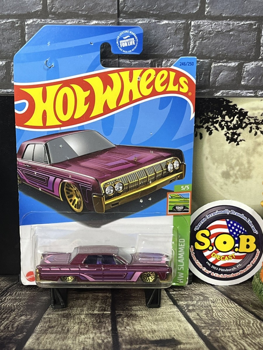 ホットウィール '64リンカーン コンチネンタル コンバーチブル ローライダーズ 2) 2024 Hot Wheels 1964 Lincoln Continental Lowrider Green