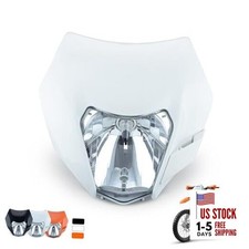 H4 Dirt Bike Headlight - Universal Head Lamp for Motorcycle Dirt Pit Bike