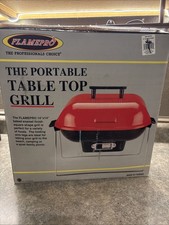 Portable Table Top Charcoal Grill Flamepro 14...