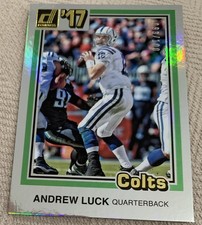 2017 Donruss-Andrew Luck Tribute Holo /100 Indianapolis Colts #30