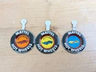 New ListingVtg Lot Of 3 Hot Wheels Redline Metal Button Badge Pin Mustang Twinmill Splittin