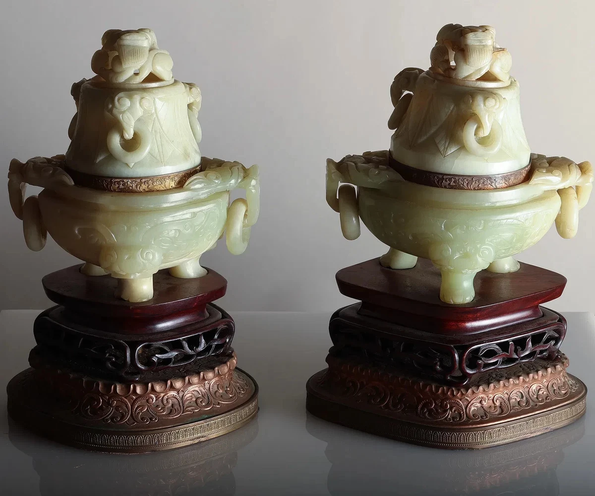 玉石古董原装中国香炉| eBay