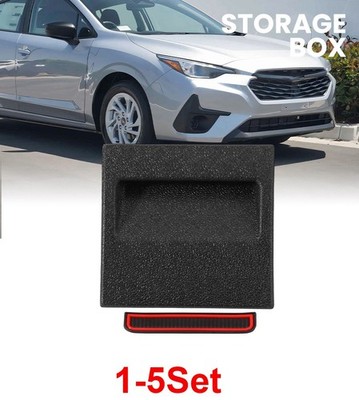 1-5Set Dashboard Fuse Cover Storage Box Bin Case Black For Subaru Impreza 12-25
