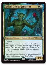 Jackal, Genius Geneticist #131 (NM) Spider-Man SPM Magic MTG