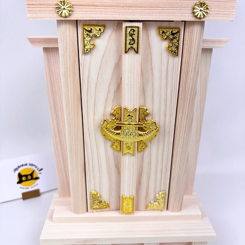 Kamidana Japanischer Haus Shinto Schrein kleiner Holzaltar Haus Sicherheit Gott NEU - Bild 8 von 18