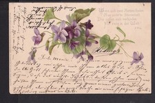 N11 / Meissner & book litho violets / St. Fiden Sankt Gallen-Meersburg 1902