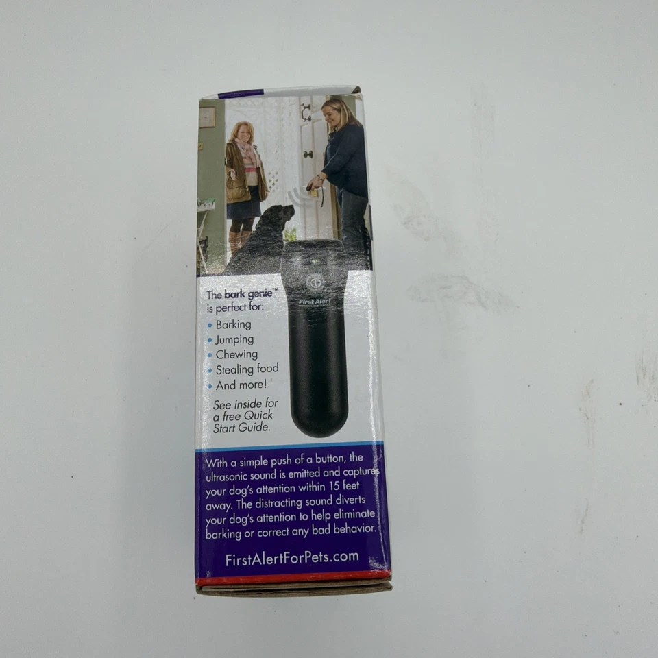 Disuasor de corteza "Bark Genie" por primera alerta ultrasónica con alcance de 15'! NUEVO Foto 2 de 4