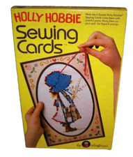 Holly Hobbie Sewing Cards Colorforms Original not refurbished  973 Sealed 1982