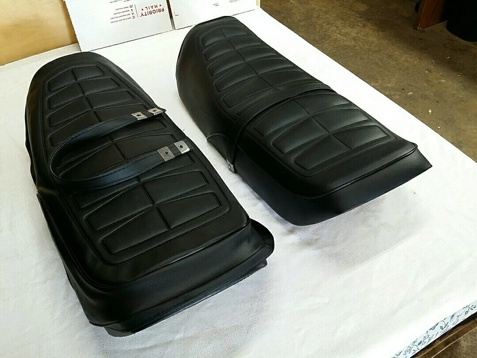 HONDA CB750F CB900F CB1100F SEAT COVER SUPER SPORT 1979-1982 + STRAP (H*-70) - Image 3 of 4