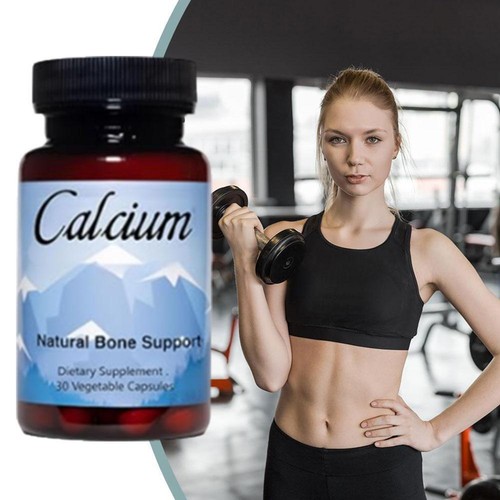 1x Calcium - Natural Bone Support Supplement - Non-GMO,Gluten-Free-30Pcs- 1pack - Picture 3 of 8
