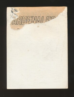 ベネズエラの Cardenales de Lara 。オリジナルの公式ゲーム。 1977-78 Venezuelan League-#181 