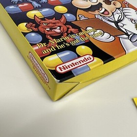 * Dr. Mario (Nintendo NES) Complete w/Manual and Box