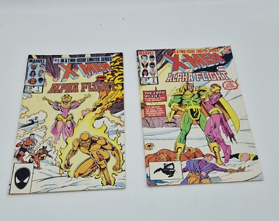 X-Men and Alpha Flight #1 2 complete mini series, Chris Claremont