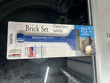 NEW DASCO PRO 434-0 2 1/2" X 7" BRICK Layer Mason SET CHISEL TOOL Made in USA