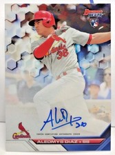 Aledmys Diaz 2016 Bowman's Best of Rookie RC on-card Autograph Auto - CARDINALS