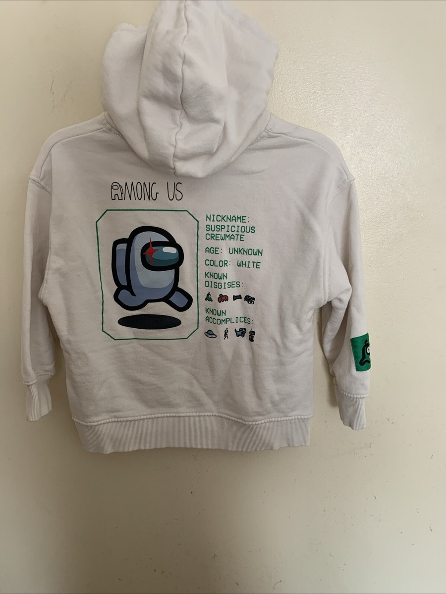 Y u n 様 Zara Boy's Hoodie Sweatshirt 6 Years Off White Color Among