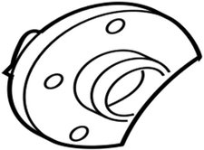 43502-52030 Toyota Hub sub-assy, front axle, rh 4350252030, New Genuine OEM Part