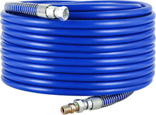 50Ft Upgraded Airless Paint Hose for Graco Sprayers, Reinforced Brass Wire Braid