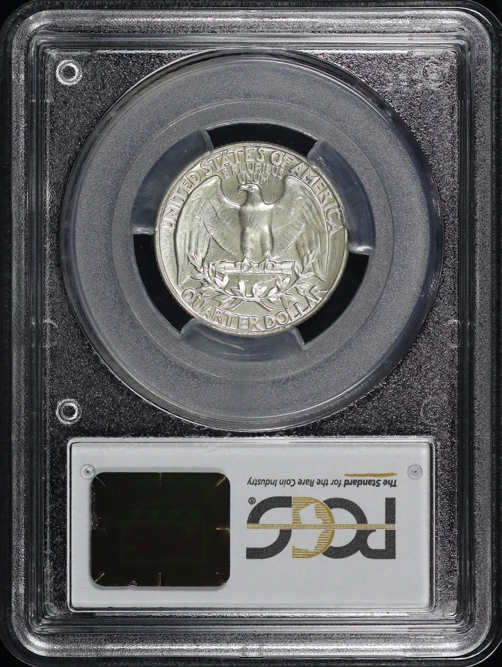 Washington Quarter 1942 graduación profesional PR-66 CAC Foto 2 de 2