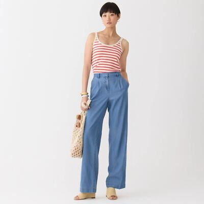 J.Crew: Capeside pant in lightweight chambray Size 22-NWOT