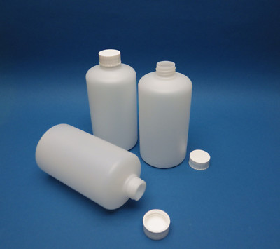 500ml PE Flasche mit Schraubdeckel 27mm, Kunststoffflasche, Plastik Flasche