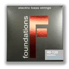 S.I.T Foundations Stainless Steel Bass Guitar Strings; 5-String gauges 40-120