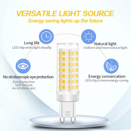 Ruiandsion G9 LED Bulb 220V White Energy Saving Replace For Household Light Bulb - Picture 3 of 7