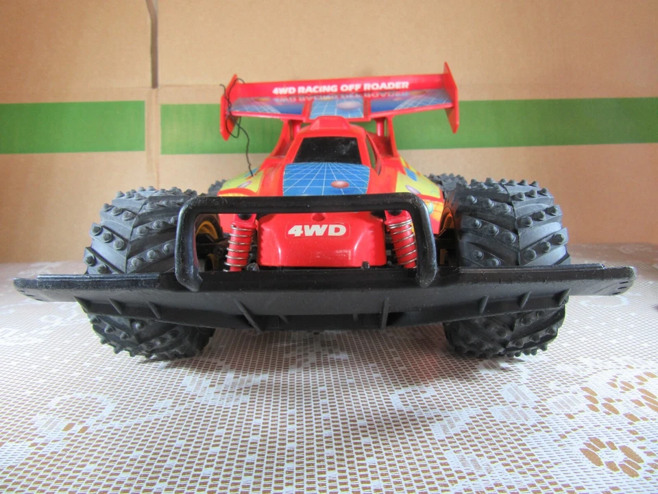 A316 Giocattolo RC Nikko Singapore Buggy Bros II Corsa Off Di Rosso Corsa 1:16 - Immagine 2 di 4