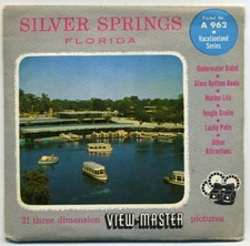 Silver Springs Florida 1955 View-Master Packet A-962 Exc. Cond.