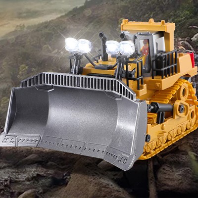 Fesjoy 1:24 2.4G 9CH RC Bulldozer RC Trattore Camion Fesjoy 1:24 2.4G 9CH RC Bulldozer RC Trattore Camion